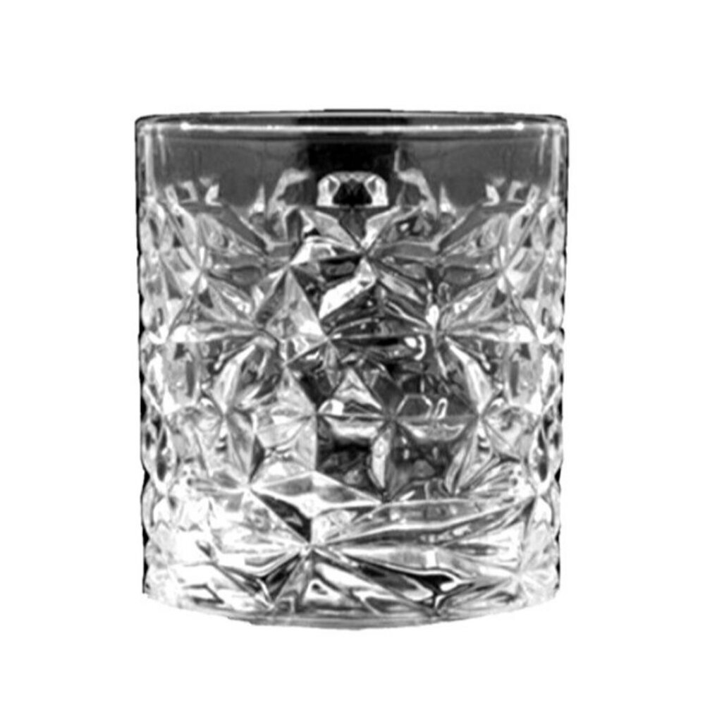 Sempli Ghia Rocks Glass 11.5oz Lead Free Crystal Nordic One Tumbler No Box